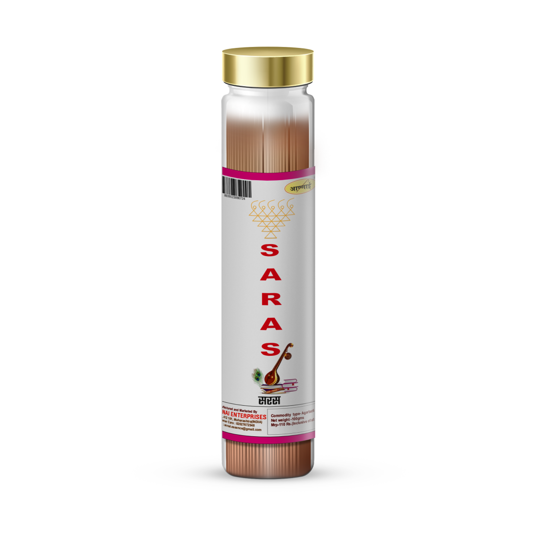 Saras Pet Jar Agarbatti