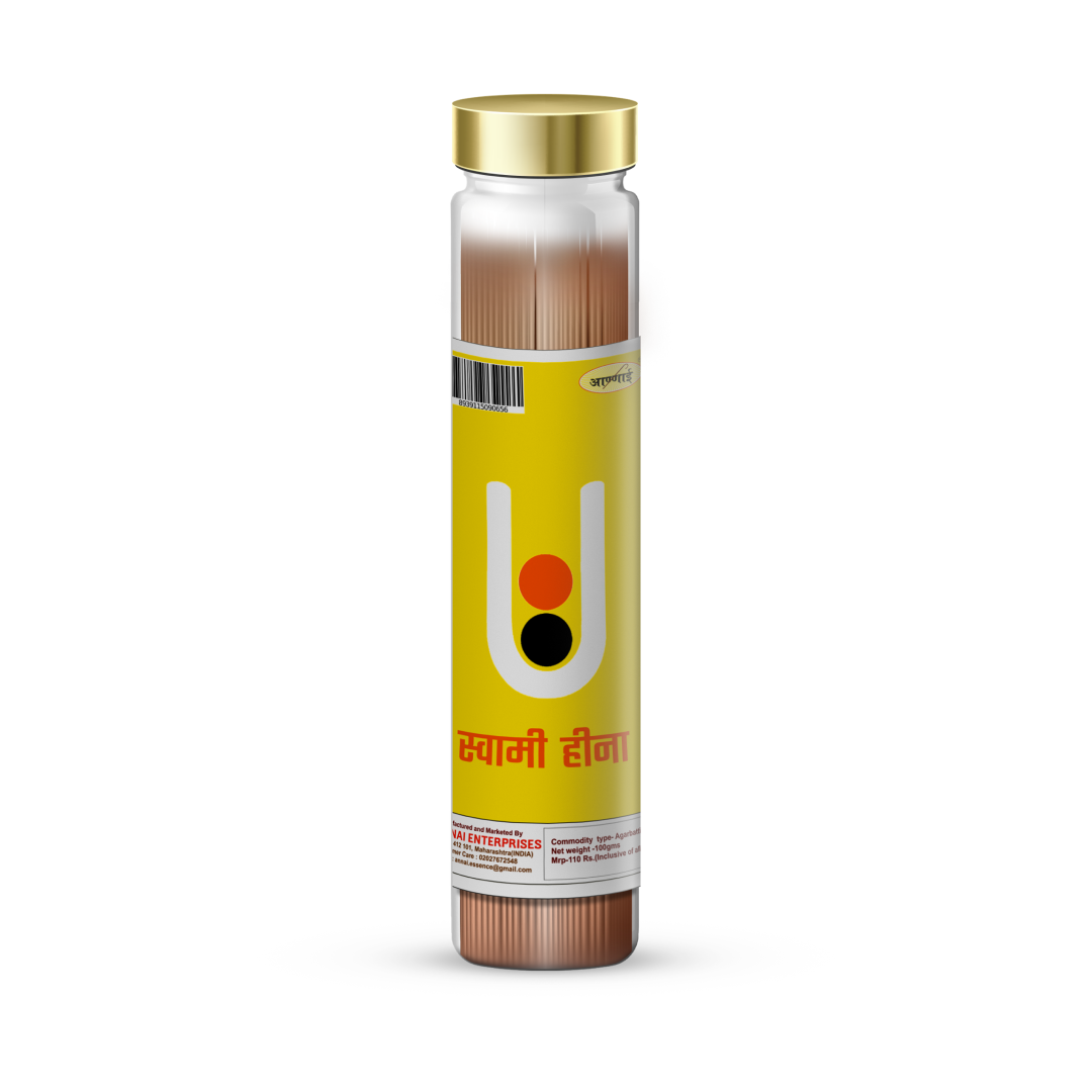 Swami Heena Pet Jar Agarbatti