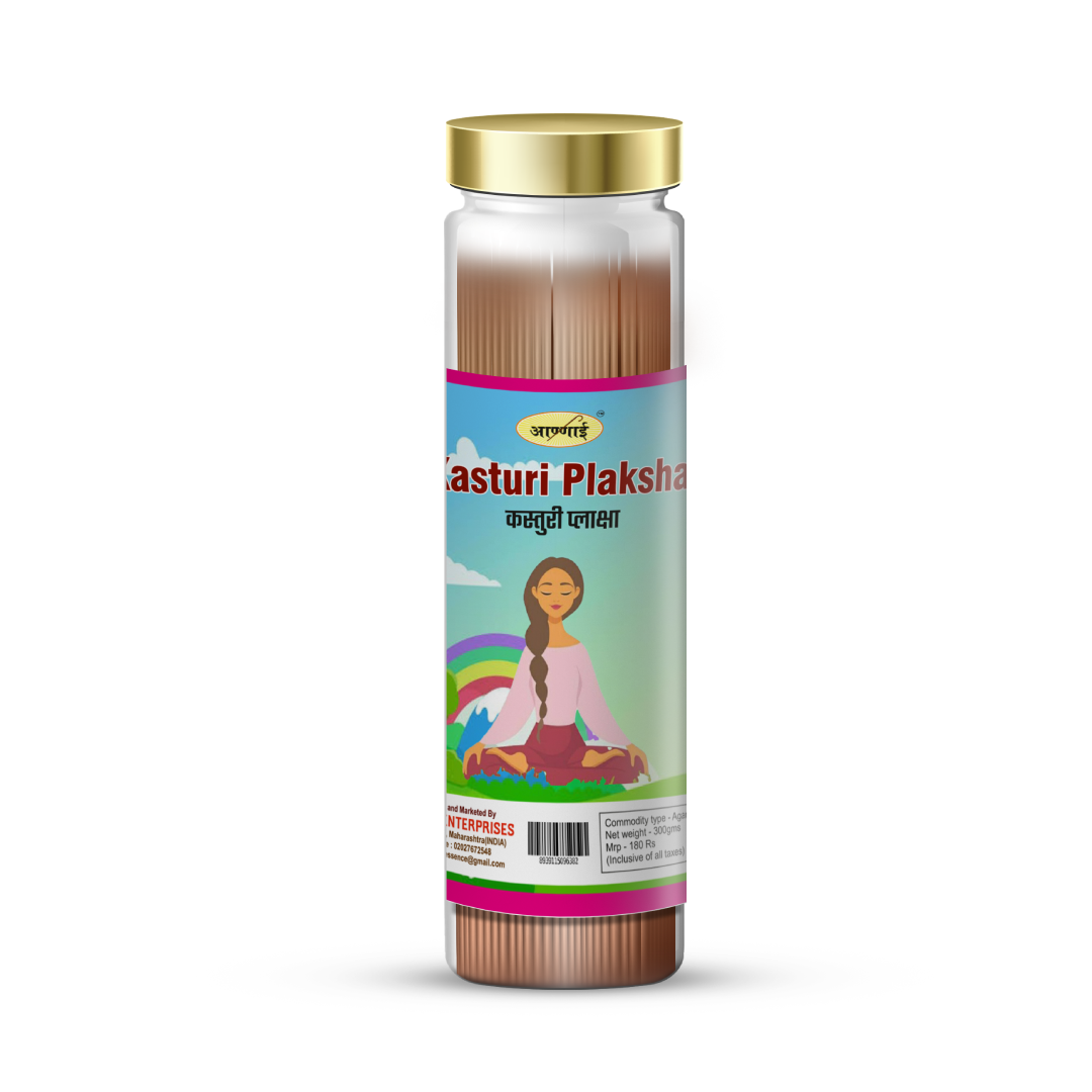 Kasturi Plaksha Premium Pet Jar Agarbatti