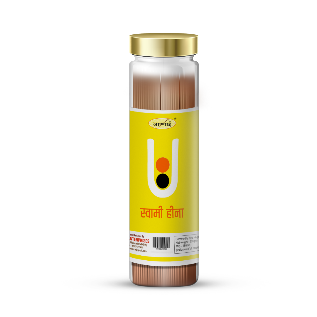 Swami Heena Premium Pet Jar Agarbatti
